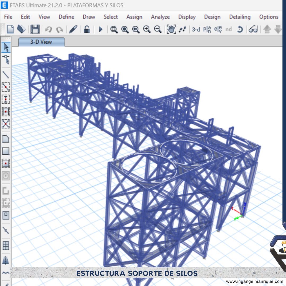 ESTRUCTURA PLATAFORMAS  - SILOS - TORNILLOS