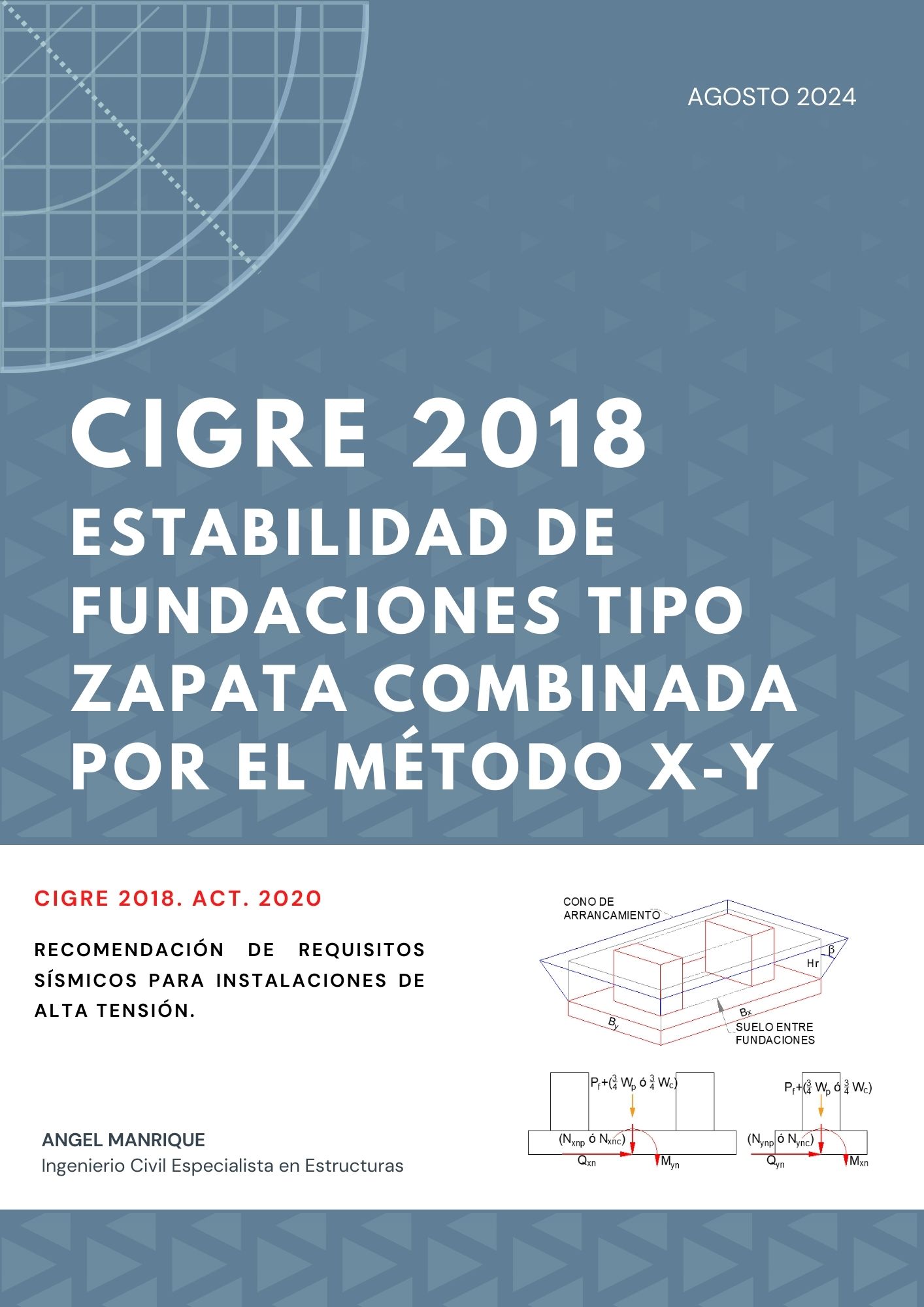 Zapata Combinada - Método X-Y CIGRE 2018